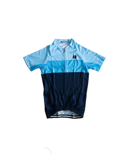 Tricota de ciclismo mujer Hotroad, vista trasera con tres bolsillos