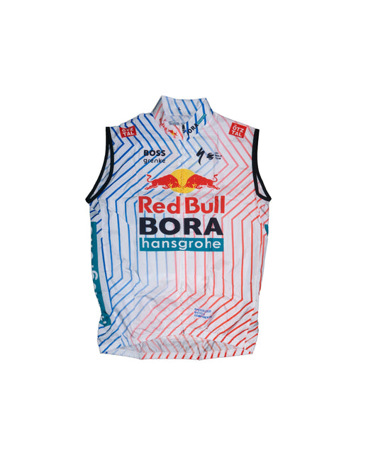 Cortaviento de ciclismo bora redbull