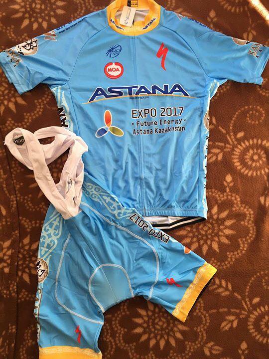 Conjunto astana 2016 - XS